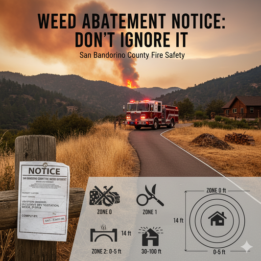 How Weed Abatement Creates Defensible Space Around Your Big Bear Home