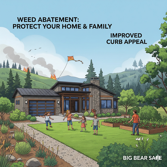 Brush vs. Weed Abatement: What’s the Difference and Why It Matters in Big Bear